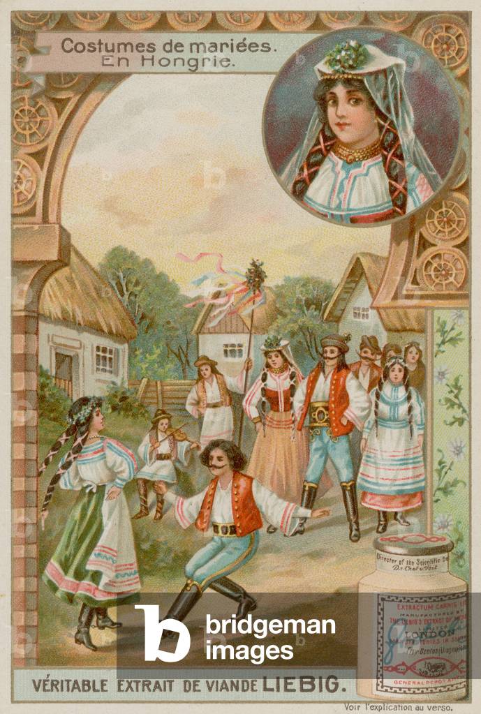 A Hungarian Bride (chromolitho)