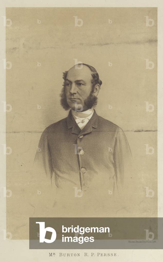 Mr Burton R P Persse (litho)