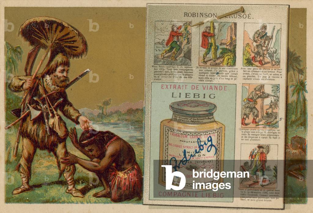 Robinson Crusoe (chromolitho)