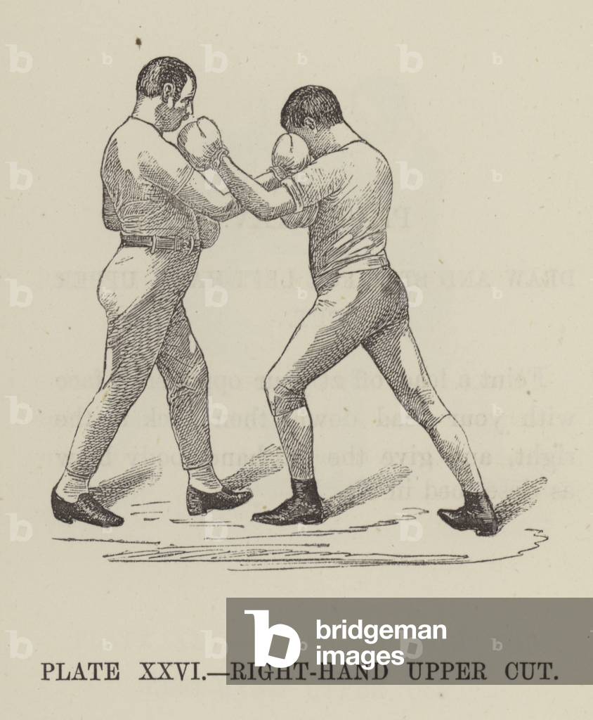 Right-hand upper cut (engraving)