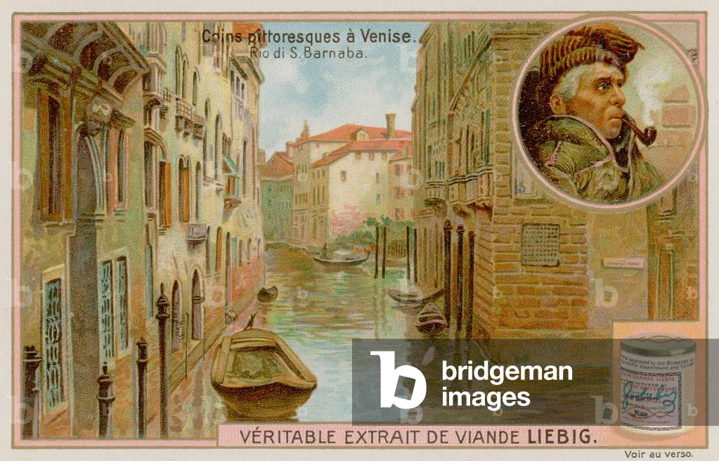Rio di San Barnaba (chromolitho)