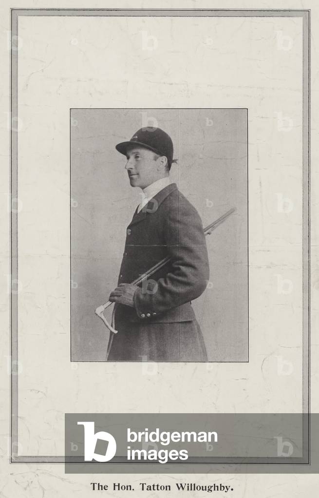 The Honourable Tatton Willoughby (b/w photo)