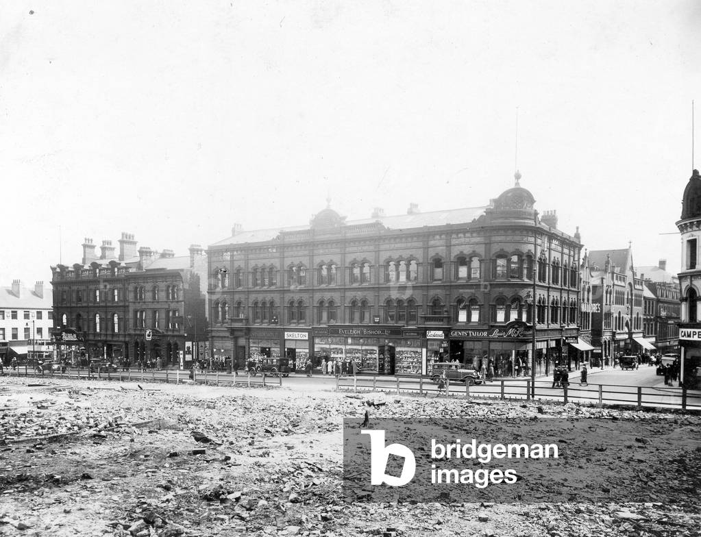 Burton Menswear Store, Thorntons Buildings, The Headrow, Leeds, 1930 (b/w photo)