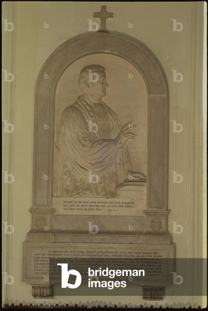 Monument to William Hart Coleridge (stone)