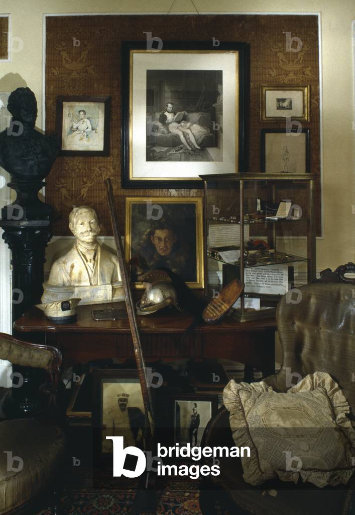 Room of Curiosities, Boal Mansion Museum, Boalsburg, Pennsylvania, USA (photo)