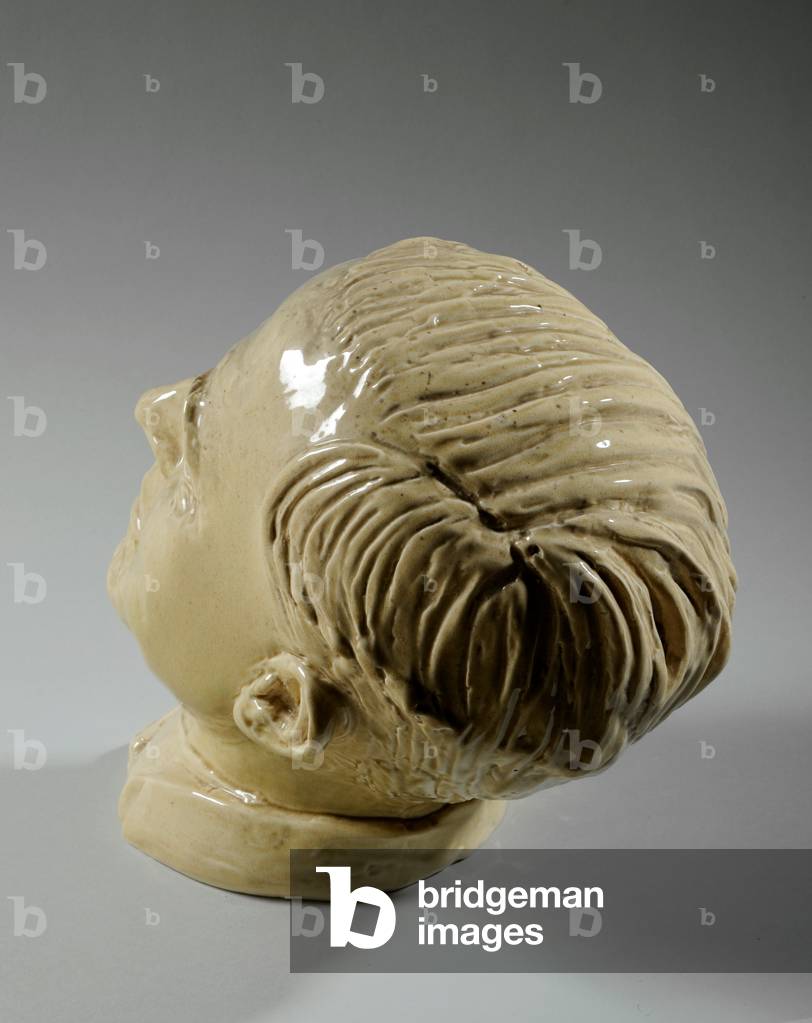 Bust of a Man, c.1934 (glazed ceramic)