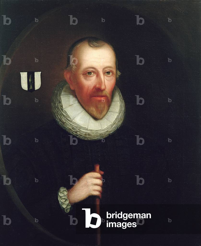 Sir John Gascoigne (d.1637), 1st Baronet (oil on canvas) (pair of 157832)