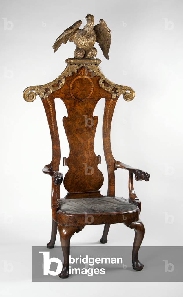 Master’s chair, c.1730 (walnut, elm, beech, pine & sycamore)