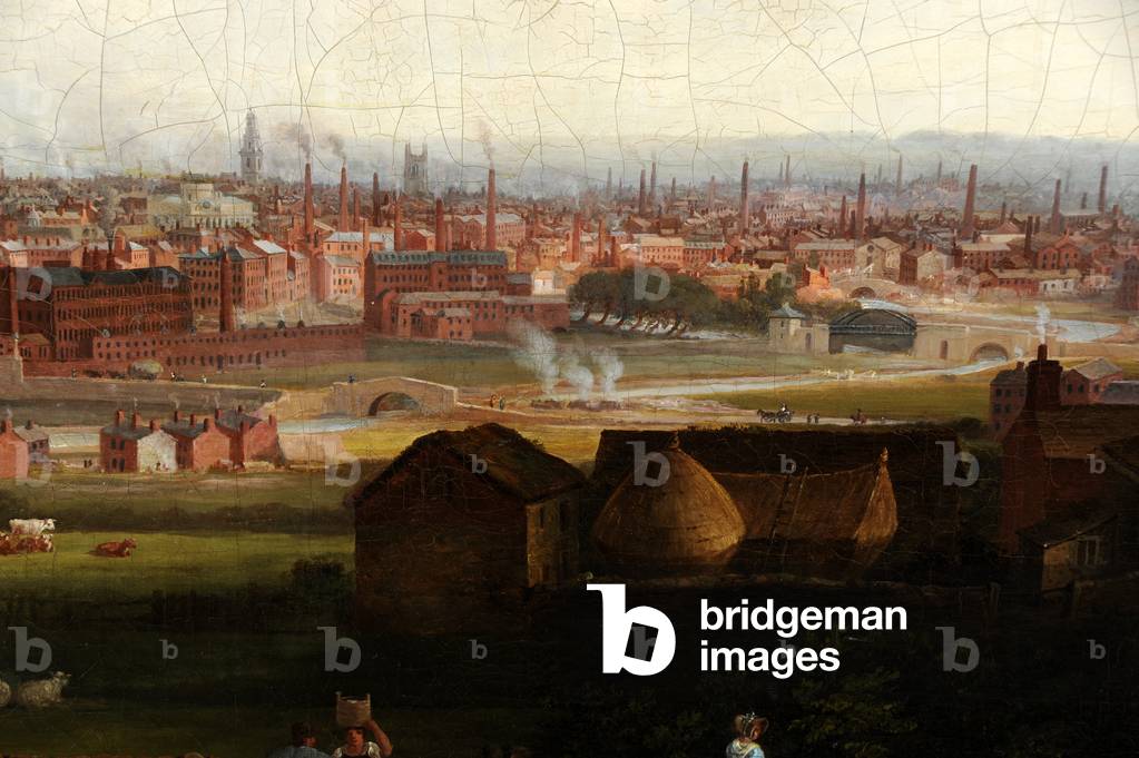View of Leeds, 1844 (oil on canvas)