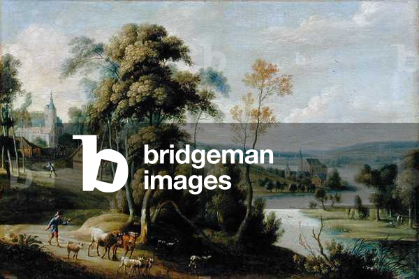 Landscape (oil on canvas)