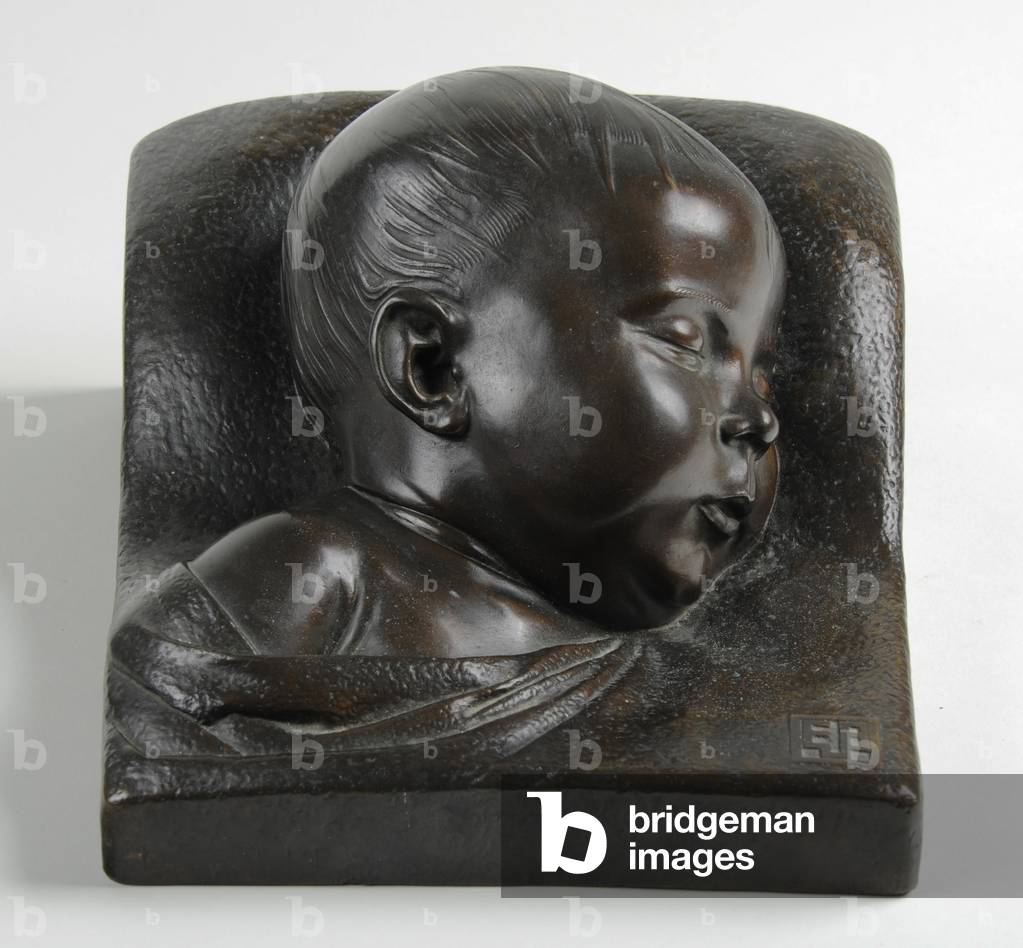 Baby's Head, 1930s (bronze)
