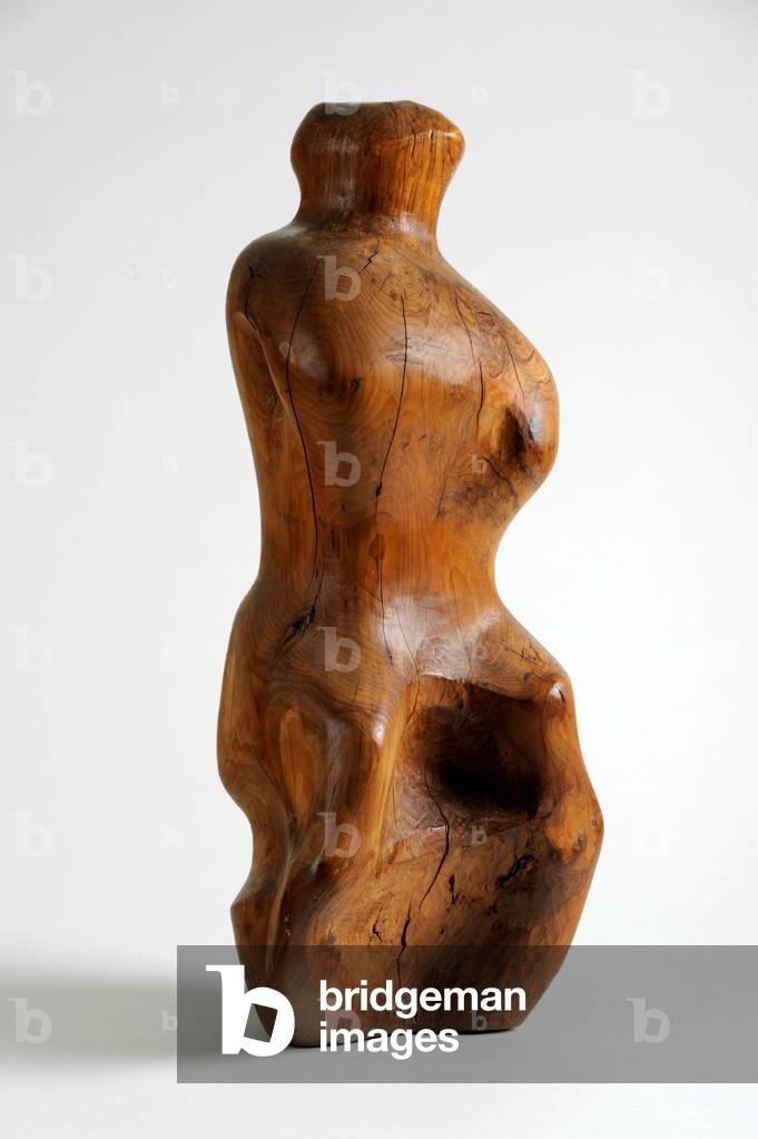 Emerging Form, 1942 (yew wood)
