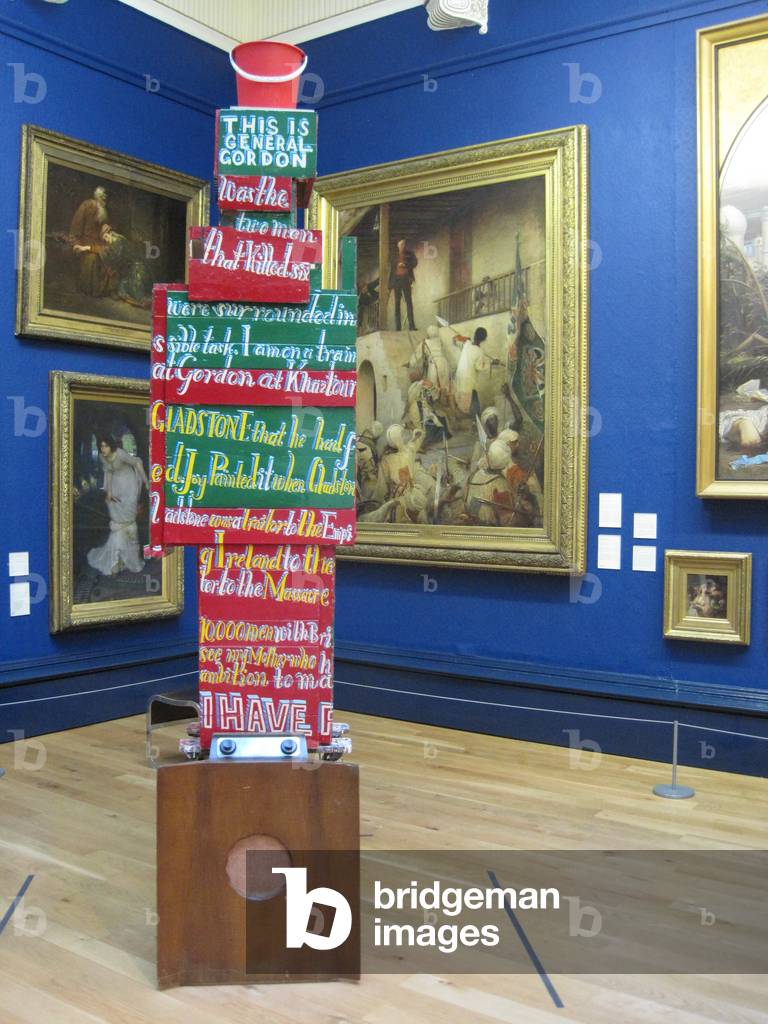 This is General Gordon. I have forgotten was there a past?, 2011 (mixed media)