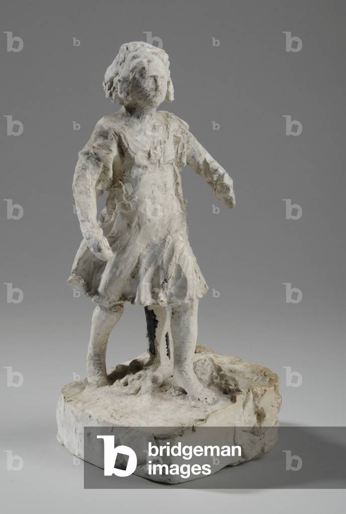 Maquette for Figure of a Girl Running (plaster) (see also 440337)
