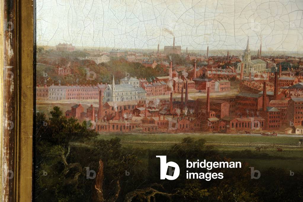 View of Leeds, 1844 (oil on canvas)