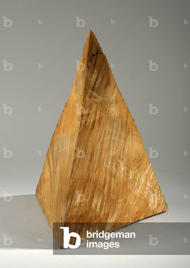 Pyramid, c.1980 (pine wood)