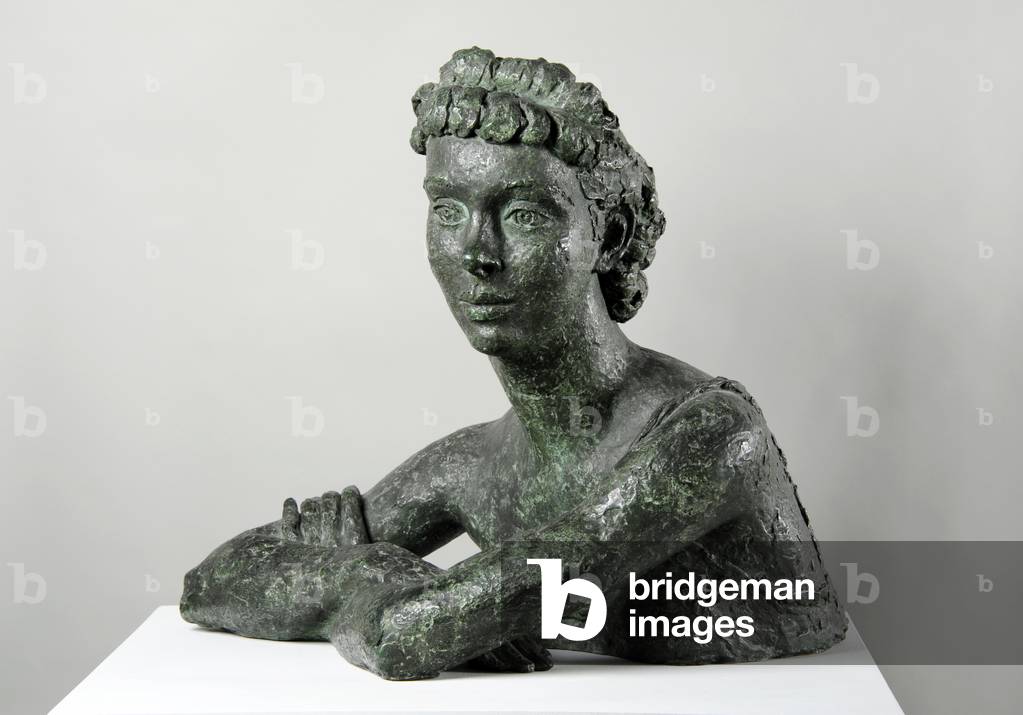 Bust of Margaret Rawlings, c.1936 (bronze)