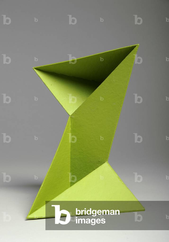 3 of 6 maquettes for 'Art Futures', 1997 (painted card)