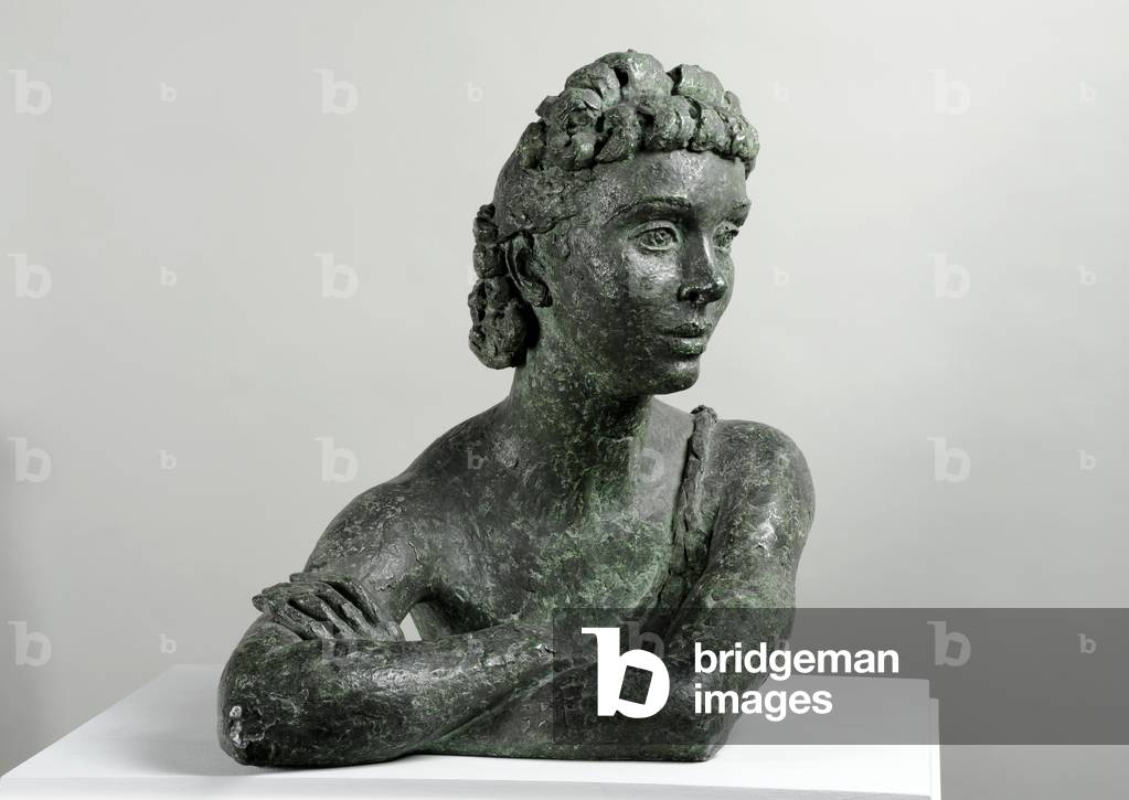 Bust of Margaret Rawlings, c.1936 (bronze)