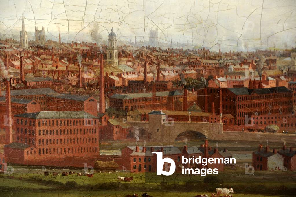 View of Leeds, 1844 (oil on canvas)