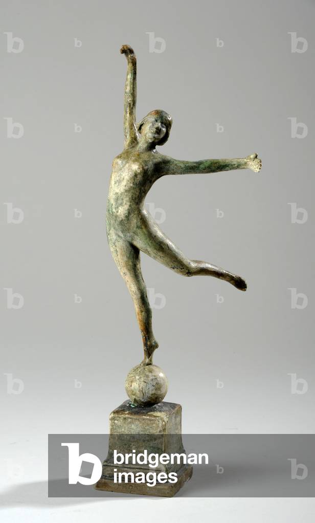 "Maquette für Joie de Vivre", 1927 von Albert Toft