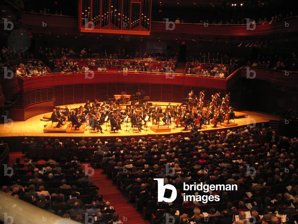 Philadelphia Orchestra on stage