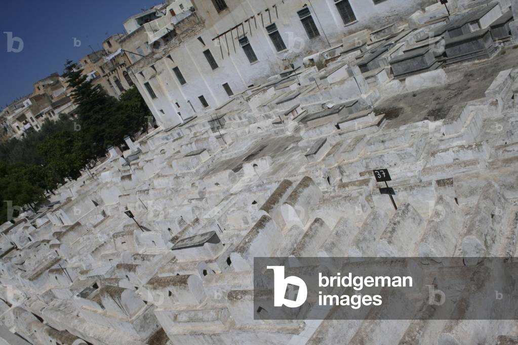 Jewish cemetery in Fez, Morocco