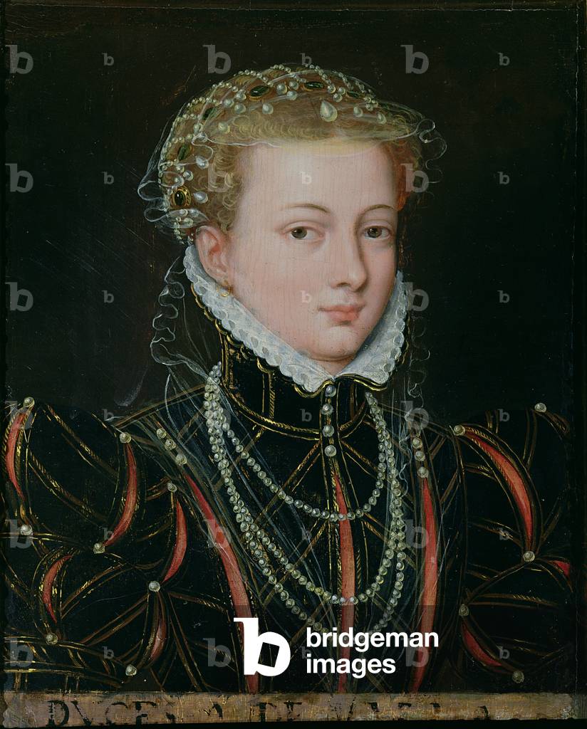 Bild von Gemälde "Porträt von Margaret", 16. Jahrhundert von Francois Clouet