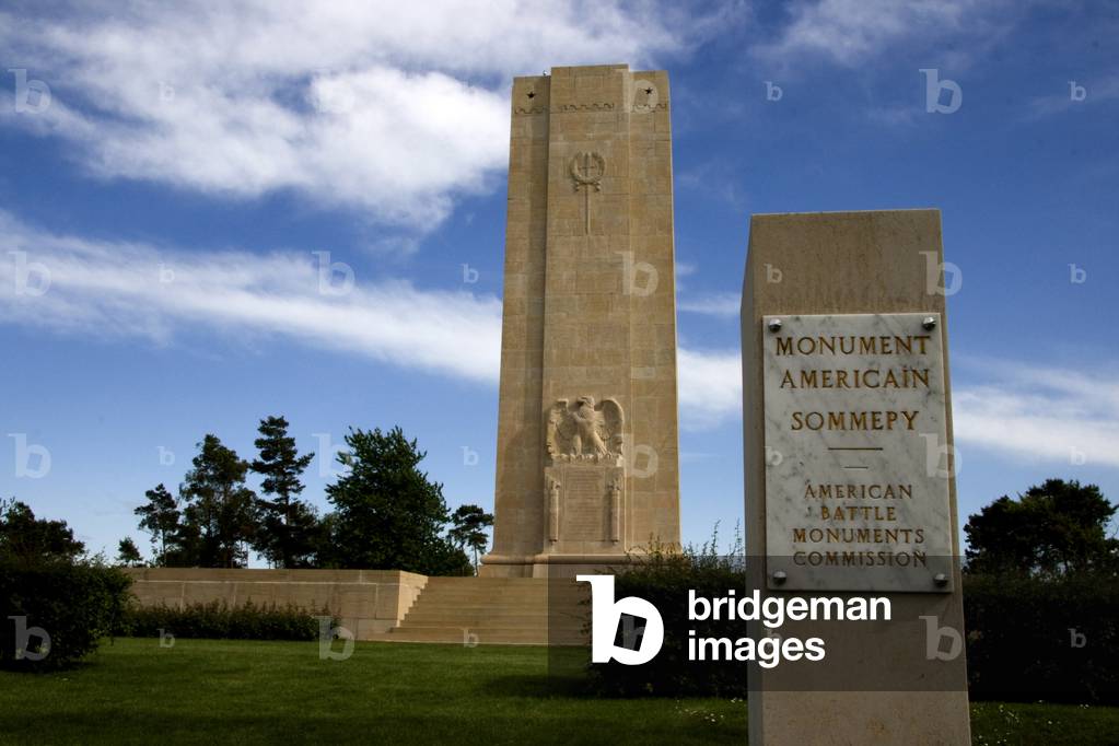 France, Champagne-Ardenne, Marne (51), Sommepy-Tahure (Sommepy Tahure). American memorial of the battles of Champagne of the american army. Photography Florent Lamontagne