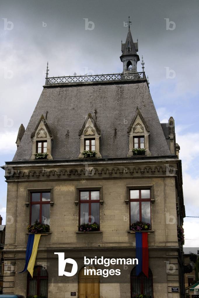 France, Champagne-Ardenne, Marne (51), Fismes - City hall.