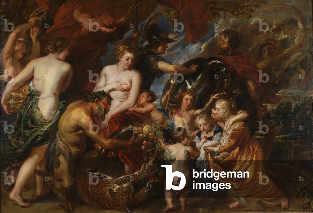 Minerva protegge Pax da Marte, Pace e Guerra, 1629-30 (olio su tela)