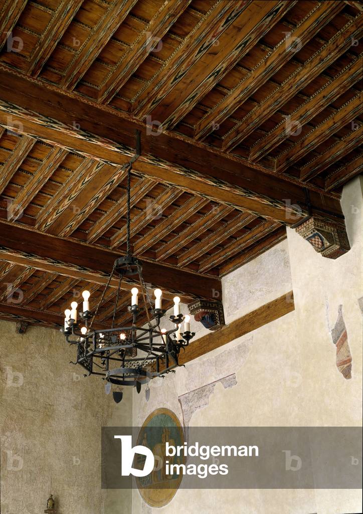 Interior view of the city hall (palazzo degli Anziani), 12th-13th century