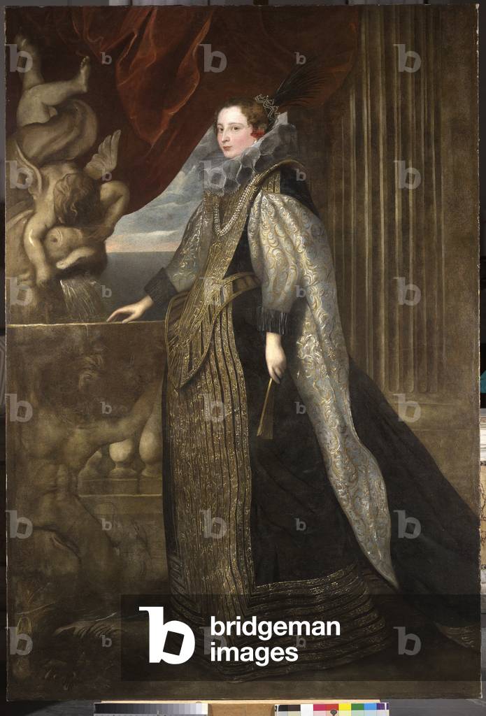 Image of Painting depicting Portrait de Caterina Balbi Durazzo 1624
