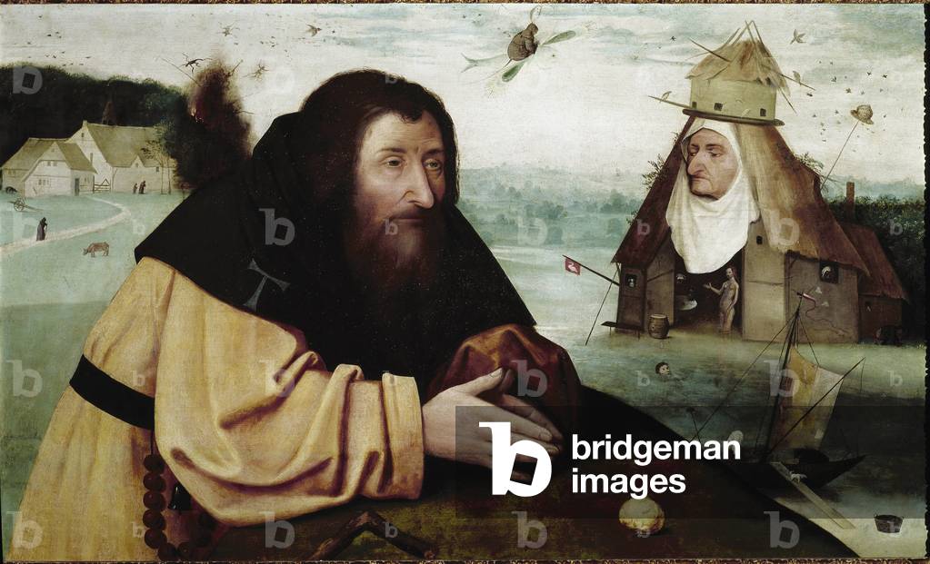 The Temptation of St Anthony (oil on oak panel, c.1501)