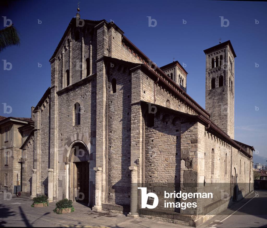 View of the facade, 11th century