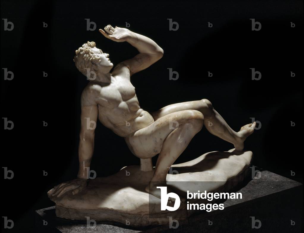 Galatia hurts about to fall, end of the 3rd century (marble sculpture)