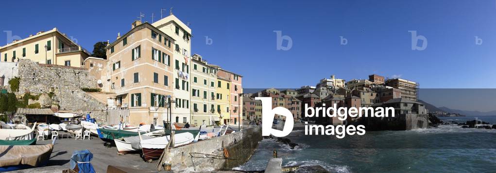 View of the city of Boccadasse (photography)