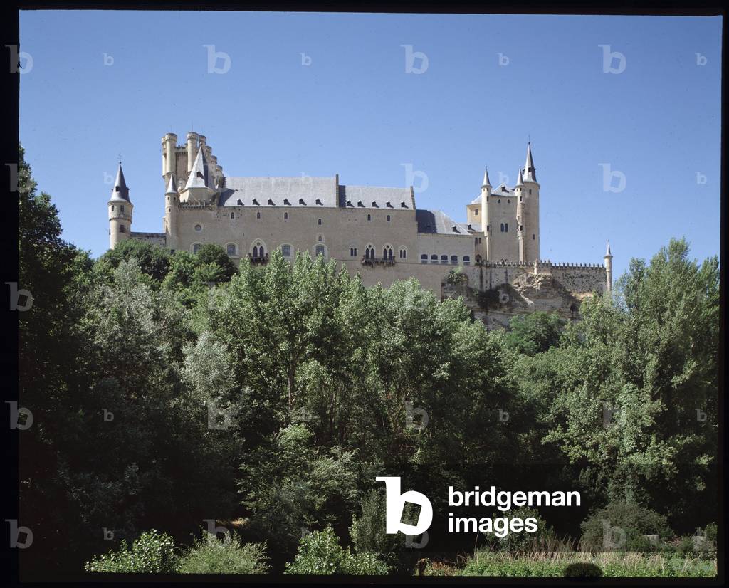 View of the alcazar, 12th-13th century