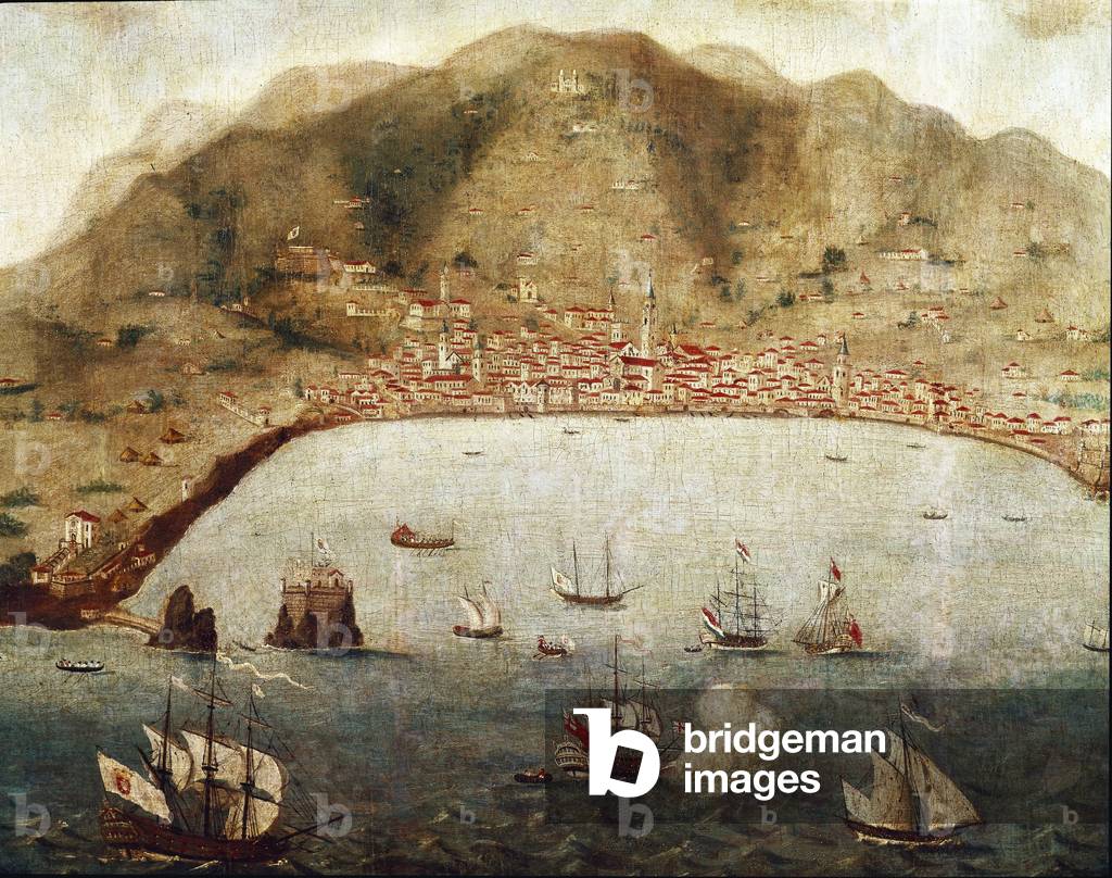 View of Funchal, Madere Island (painting, 17th century)