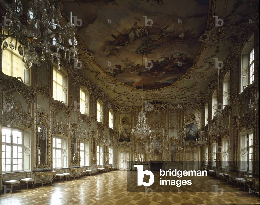 View of the large lounge of the Schaezler Palace, 1765-1770 (photography)