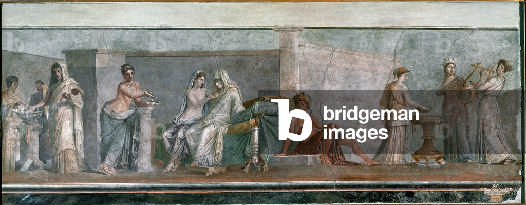 The Nozze Aldrobrandini (The Wedding Aldobrandines) Fresco