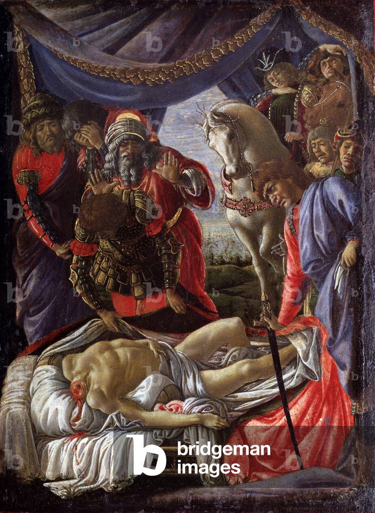 Immagine di Dipinto "La scoperta del corpo di Oloferne (tempera su tavola" 1472 di Sandro Botticelli