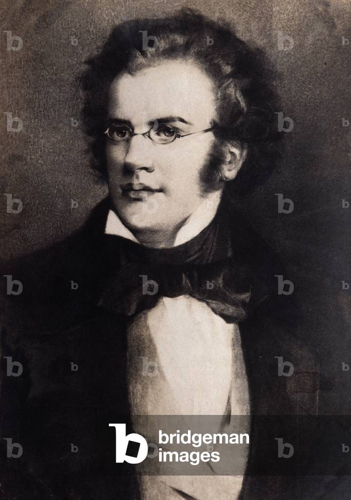 Portrait of Franz Schubert (engraving)