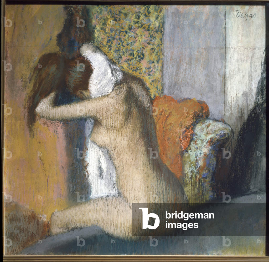 Nach dem Bad (Pastell auf Karton, 1898)