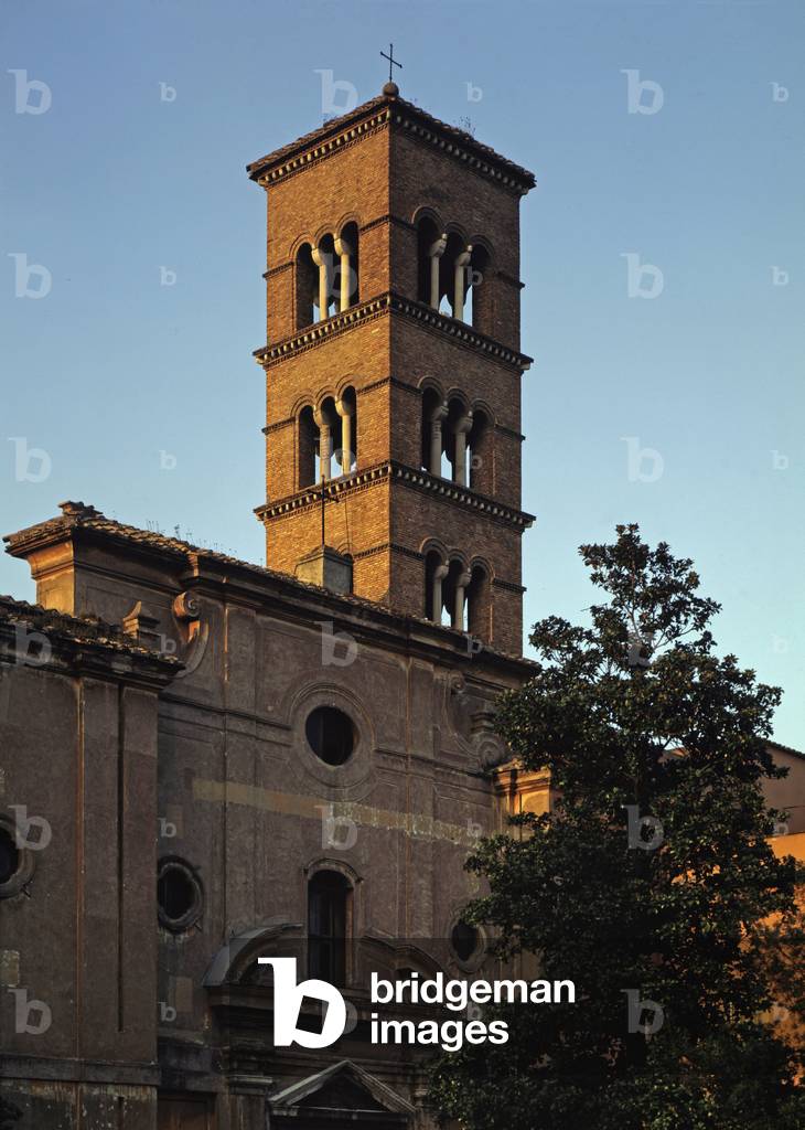 View of the church of San Sisto vecchio, 5th-12th century