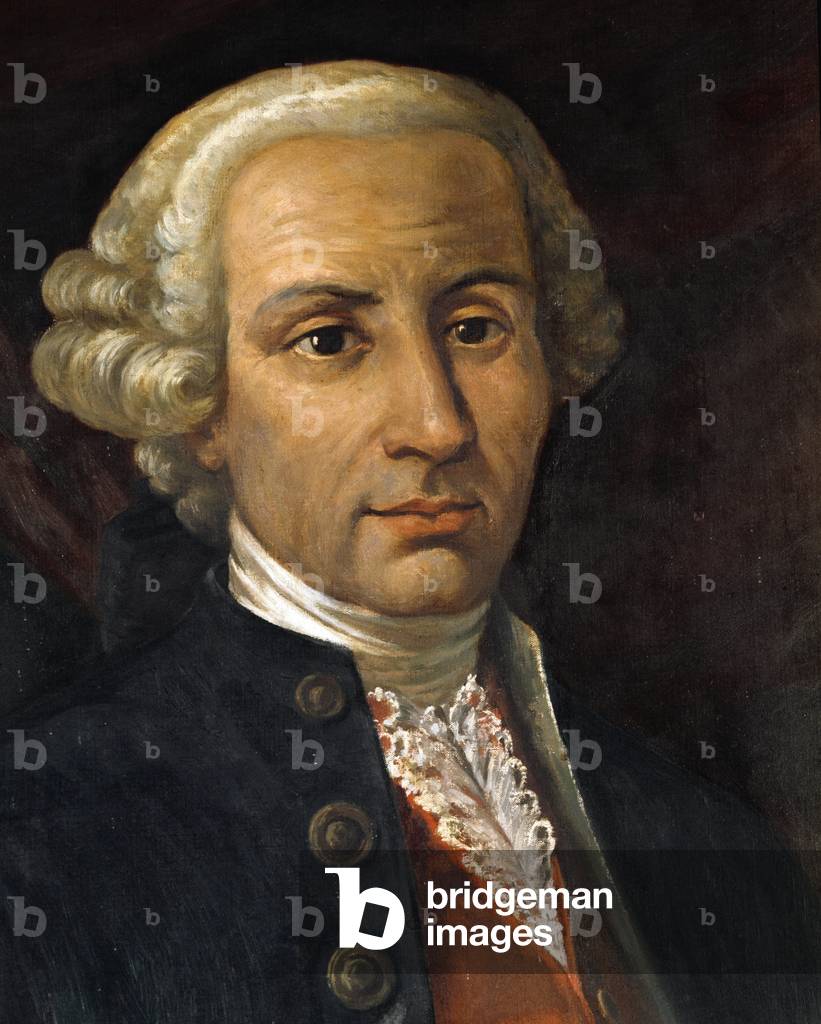 Portrait of Francesco Durante, Neapolitan composer. 18th century (painting)