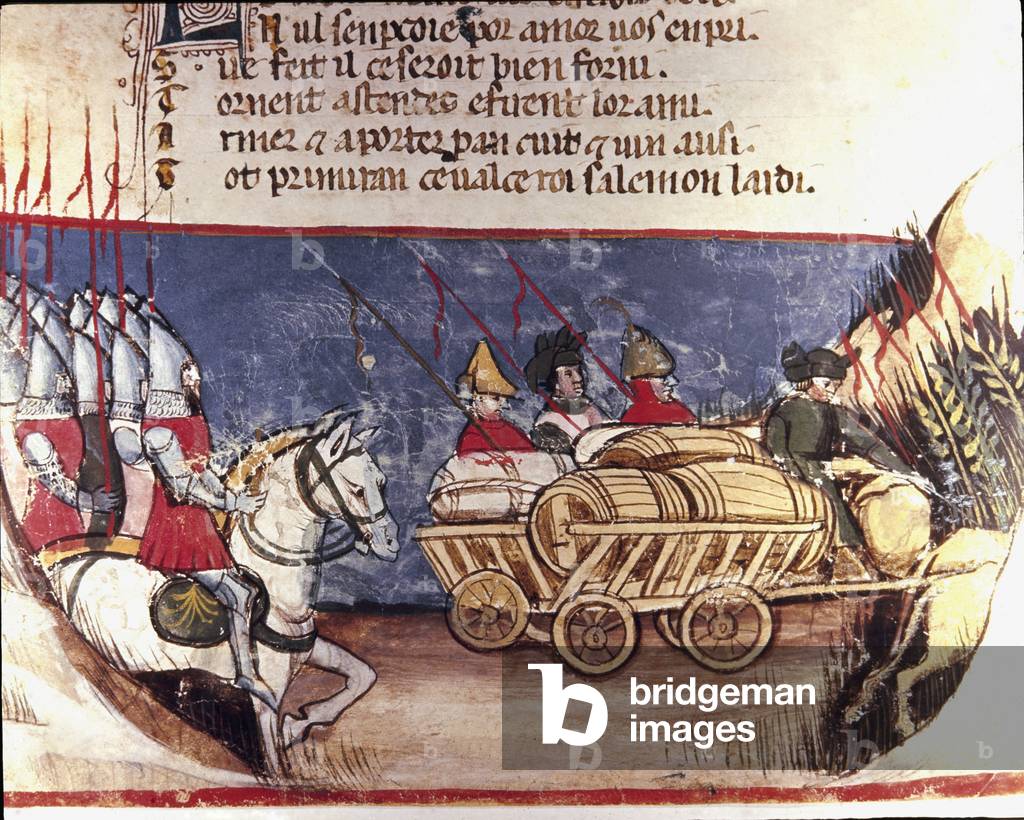 Entry to Spain (Miniature, 1300-1350)