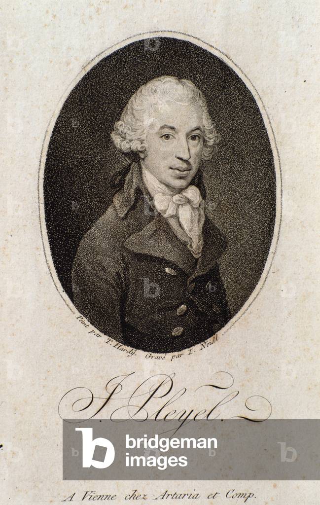 Portrait of Ignace Joseph Pleyel (engraving)