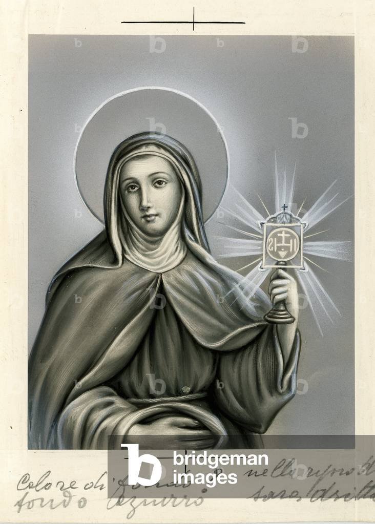 Pious image: The Virgin Mary (print)