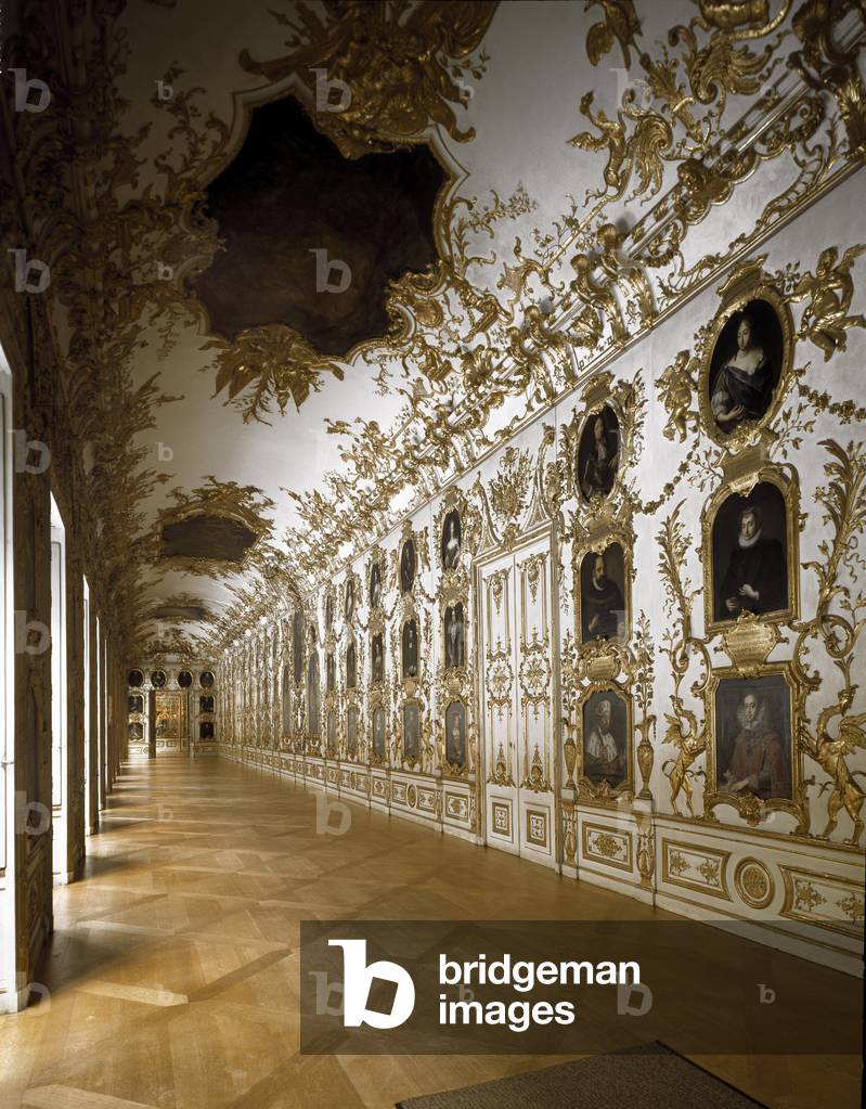 View of the interior of the royal palace, 1728-1730 (photography)